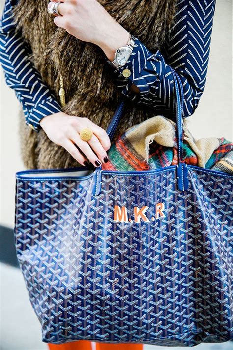 cost of personalized Goyard tote